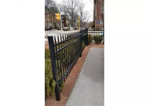 Commercial Grade Steel Fence